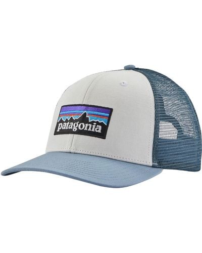 Patagonia P6 Trucker Hat/Light Plume - Blue