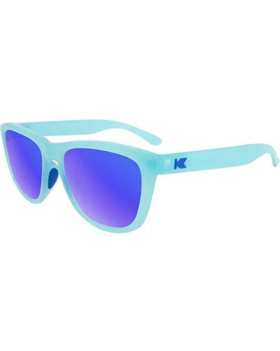 Knockaround Premiums Sport Polarized Sunglasses Icy/Moonshine - Blue