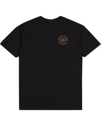 Brixton Oath V Standard T-Shirt - Black