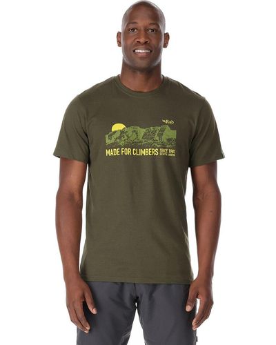 Rab Stance Sundowner T-Shirt - Green