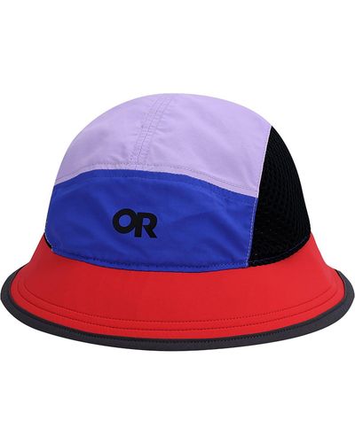 Outdoor Research Swift Bucket Hat Rhubarb/Ultramarine - Red