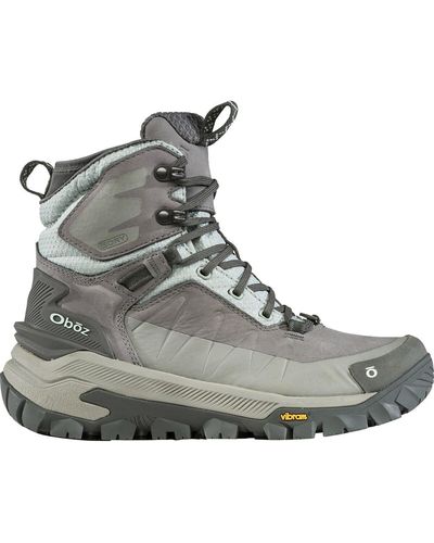 Obōz Bangtail Mid Insulated B-Dry Boot - Gray