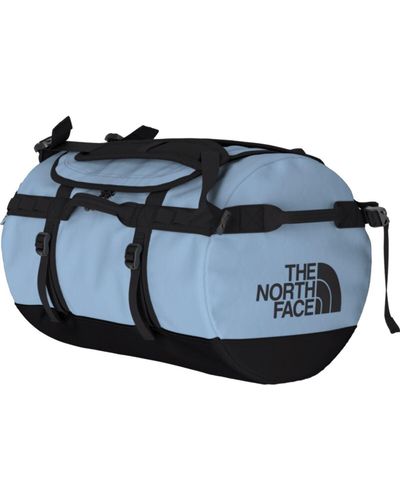 The North Face Base Camp S 50L Duffel Bag Steel/Tnf - Blue