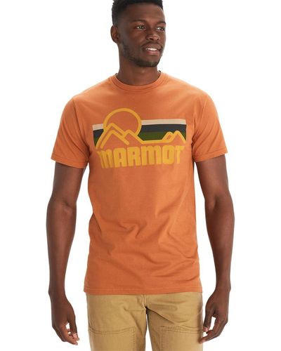 Marmot Coastal T-Shirt - Orange