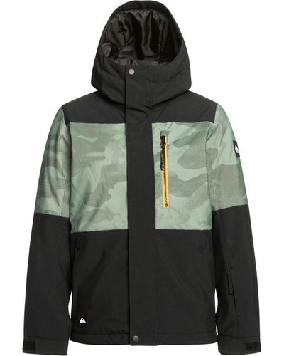 Quiksilver Mission Printed Block Jacket - Green