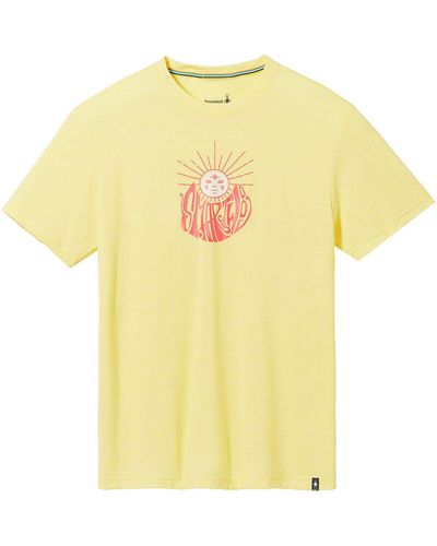 Smartwool Sun Graphic Short-Sleeve T-Shirt - Yellow
