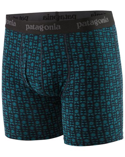 Patagonia Essential 6In Boxer Brief - Blue