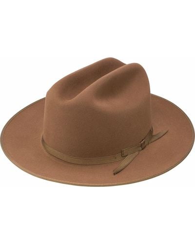 Stetson Open Road Royal Deluxe Hat - Brown
