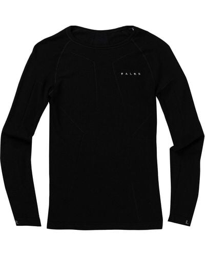 FALKE Sk Wt Long-Sleeve Shirt - Black