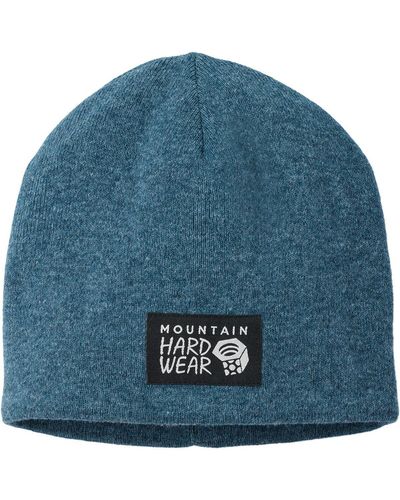 Mountain Hardwear Mhw Logo Beanie - Blue