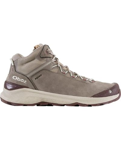 Obōz Cottonwood Mid B-Dry Hiking Boot - Gray