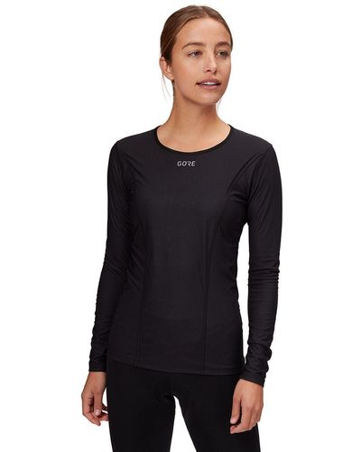 Gore Wear Windstopper Base Layer Thermo Long-Sleeve Shirt - Black