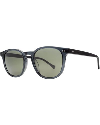 Electric Oak Polarized Sunglasses Gloss Smoke/ Polar - Gray