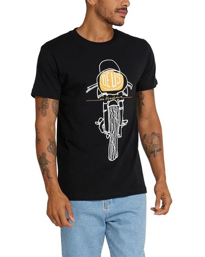 Deus Ex Machina Frontal Matchless T-Shirt - Black