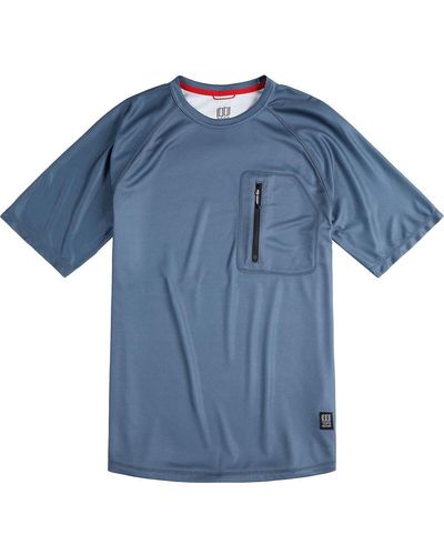 Topo River Short-sleeve T-shirt - Blue