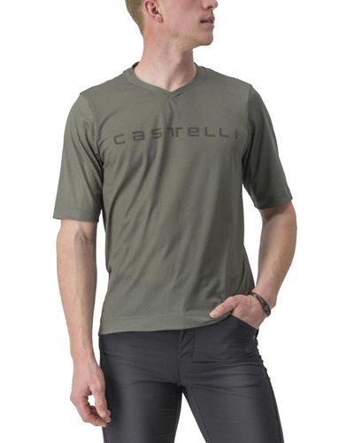 Castelli Trail Tech 2 T-Shirt - Gray
