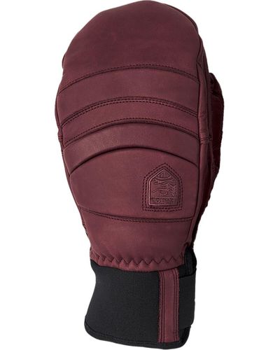 Hestra Fall Line Mitten - Red
