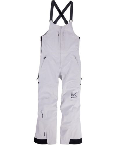 Burton Ak Gore-tex 3l Kimmy Bib Pant - Gray