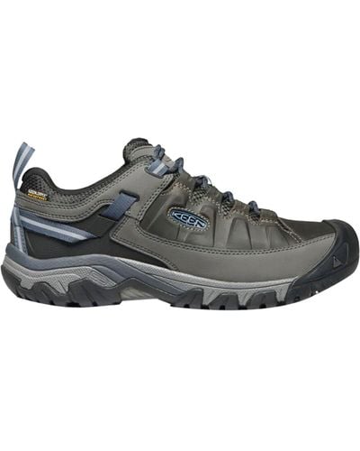 Keen Targhee Iii Waterproof Leather Wide Hiking Shoe - Gray