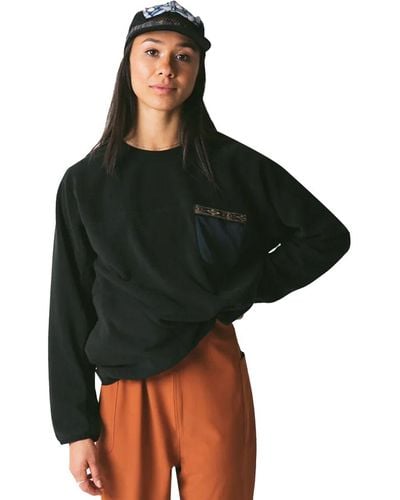 Kavu Kelowna Pullover Sweatshirt - Black