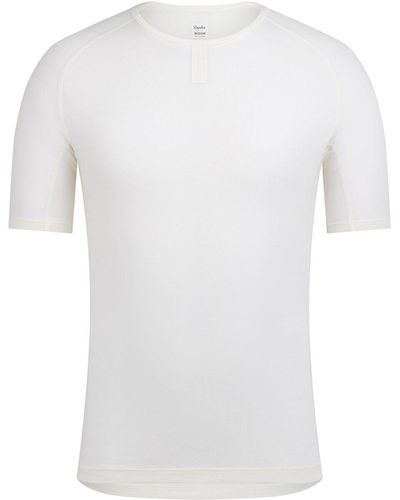 Rapha Merino Lightweight Short-Sleeve Base Layer - White