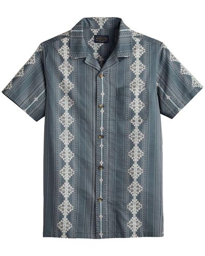 Pendleton Aloha Shirt - Blue
