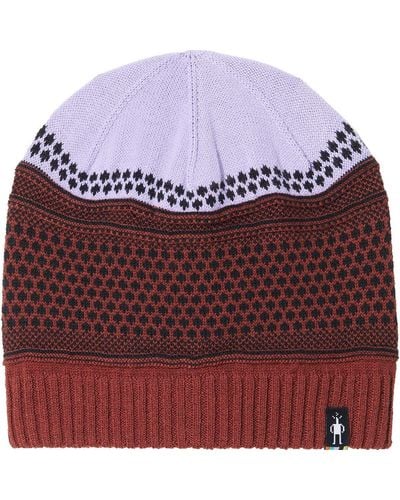 Smartwool Popcorn Cable Beanie Ultra - Red