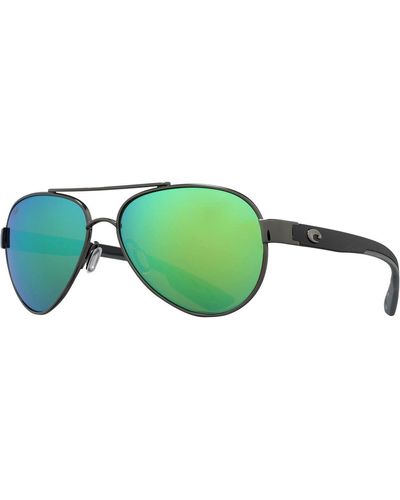 Costa Loreto 580P Polarized Sunglasses Gunmetal Mir 580P - Green