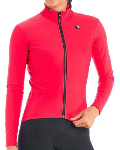Giordana Silverline Thermal Long-Sleeve Jersey - Pink
