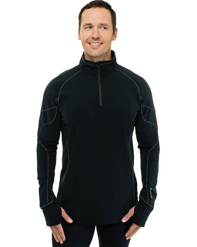 Hot Chillys Micro-elite Xt Zip Top - Black