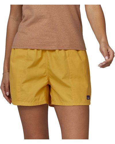 Patagonia Funhoggers Shorts - Yellow