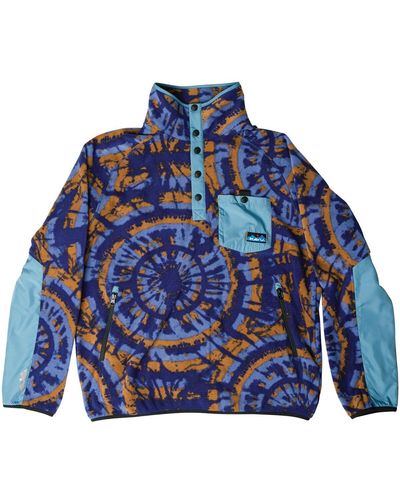 Kavu Teannaway Fleece Jacket - Blue