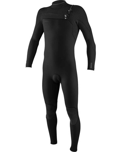 O'neill Sportswear Hyperfreak 3/2+mm Chest-zip Full Wetsuit - Black
