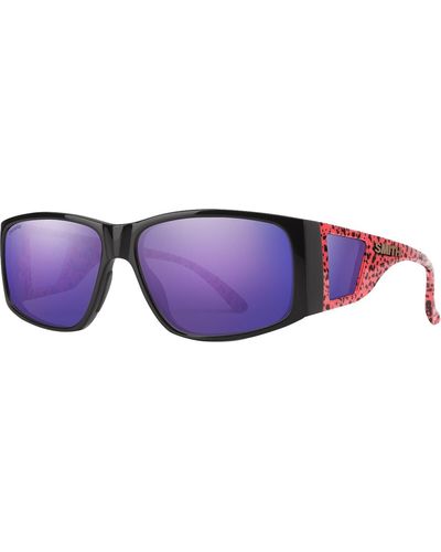 Smith Monroe Peak Chromapop Sunglasses Wild Child/Chromapop Mirror - Purple