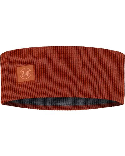 Buff Crossknit Headband - Brown