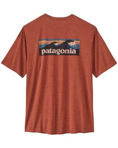 Patagonia Cap Cool Daily Graphic Shirt - Orange