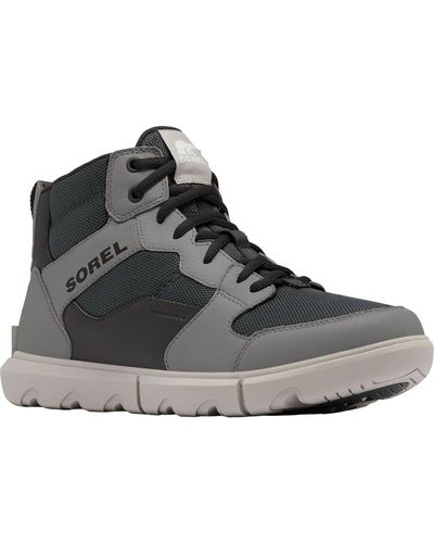 Sorel Explorer Next Mid Wp Sneaker - Black
