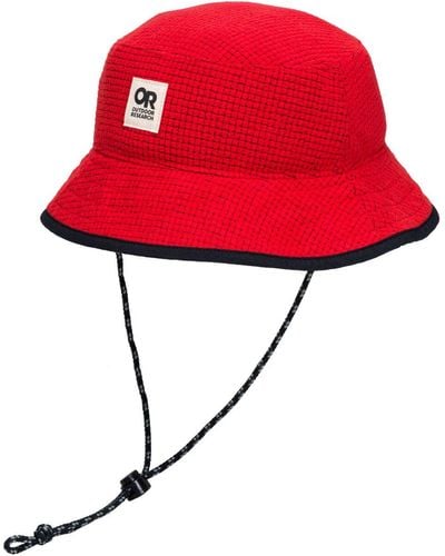 Outdoor Research Trail Mix Bucket Hat - Red