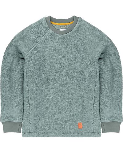Topo Mountain Fleece Crewneck Sweatshirt Slate - Green