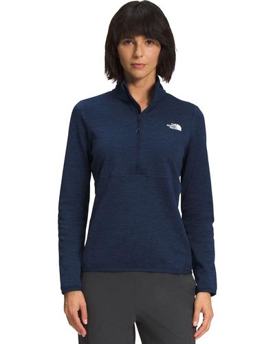 The North Face Canyonlands 1/4-Zip Pullover - Blue