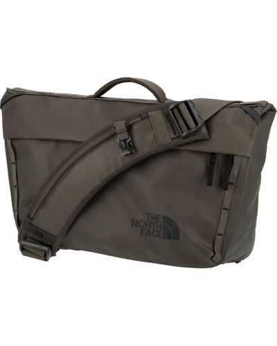 The North Face Base Camp Voyager Messenger Bag New Taupe/Tnf - Black