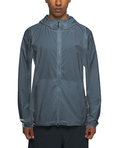 Goldwin Double Weave Gill Vent Hoodie - Gray