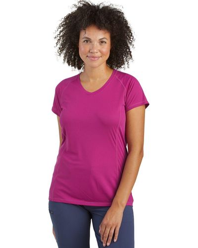 Outdoor Research Echo Short-Sleeve T-Shirt - Purple