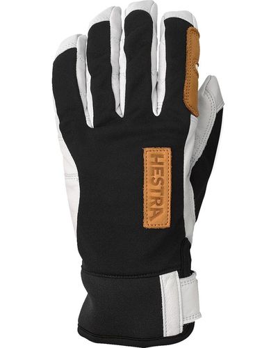 Hestra Ergo Grip Active Wool Terry Glove/Off - Black