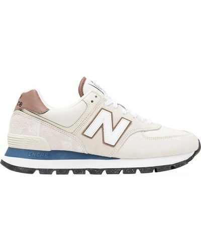 New Balance 574 Rugged Shoe - White