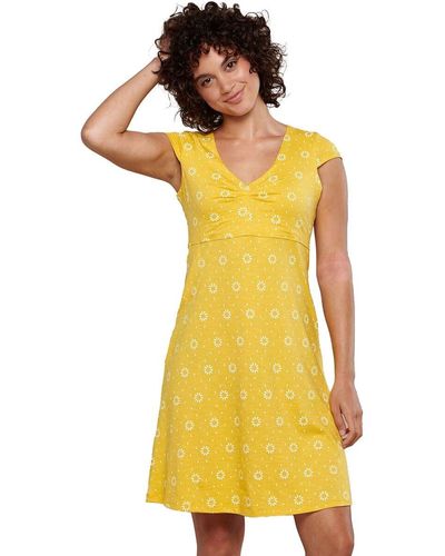 Toad&Co Rosemarie Dress - Yellow