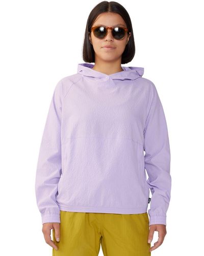 Mountain Hardwear Sunshadow Long-Sleeve Hoodie - Purple