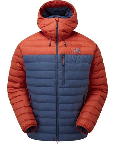 Mountain Equipment Earthrise Hooded Down Jacket - Red