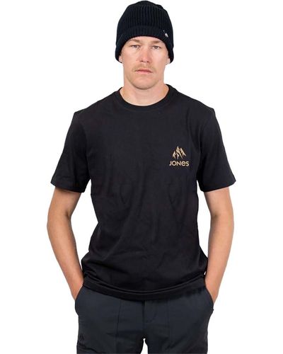Jones Snowboards Pelican T-Shirt - Black