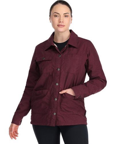 Outdoor Research Lined Chore Jacket - Purple